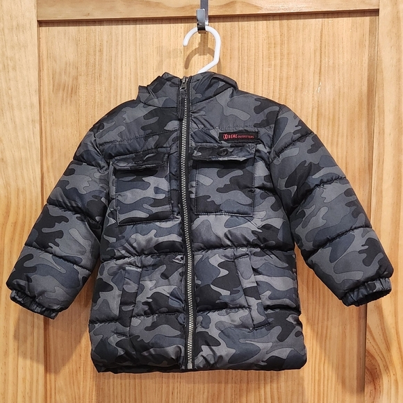 iXTREME Camouflage Puffer Jacket - Picture 7 of 11